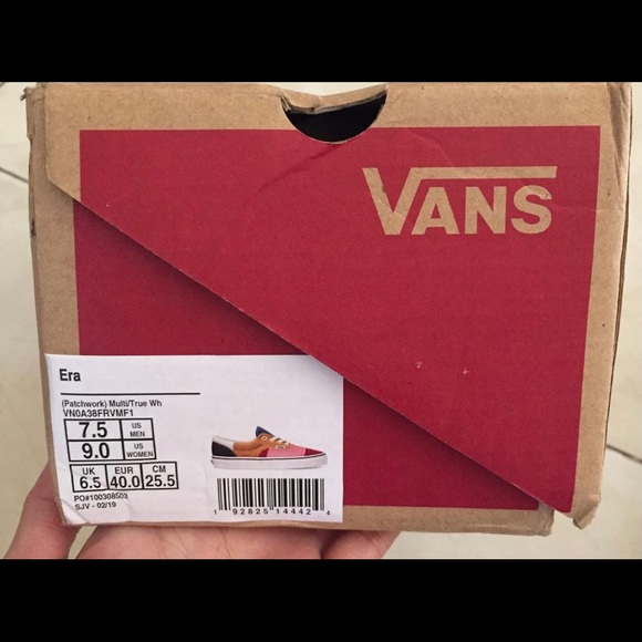 Colorful Vans size 9 & 7. - Picture 3 of 3